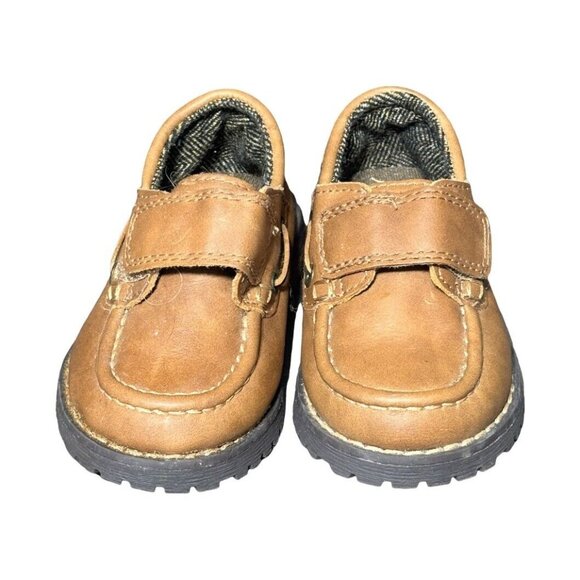 Cat & Jack Other - Cat & Jack Boys Brown Levi Shoes Size 5